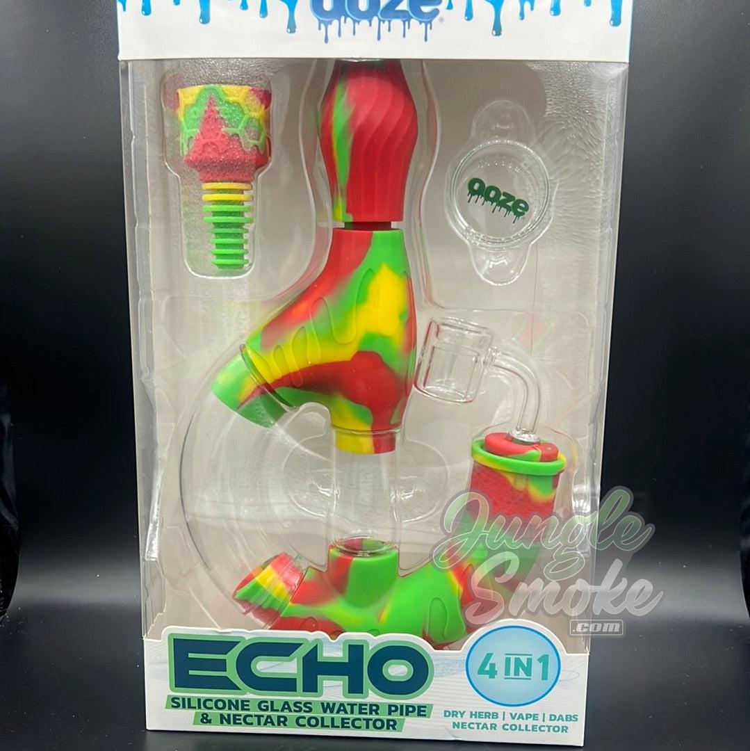 Ooze Echo Silicone Water Pipe, Dab Rig & Nectar Collector