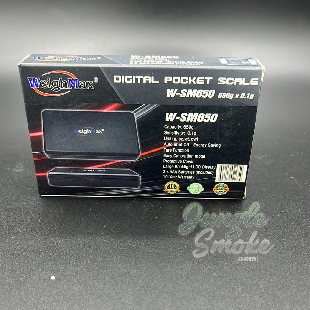 WeighMax SM-650 Digital Pocket Scale 650g x 0.1g